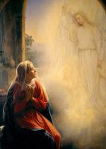 Carl Bloch Annunciation Painting